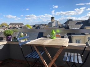 Luxembourg city appartement 105m2 with balcony